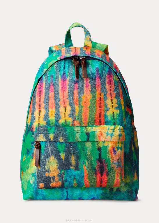 bindefarve Mænd Ralph Lauren tie-dye kanvas rygsæk Z426B2347