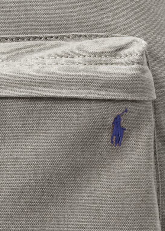 grå tåge Mænd Ralph Lauren kanvas rygsæk Z426B2390