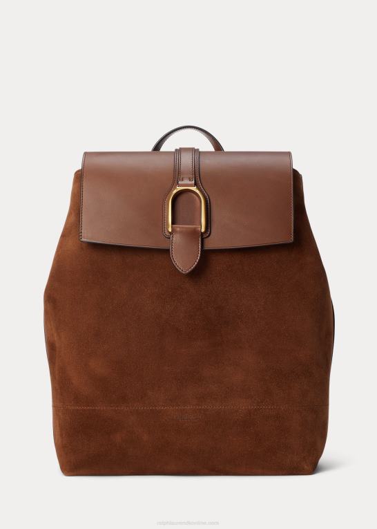 kastanje Mænd Ralph Lauren welington rygsæk i kalveruskind Z426B8971