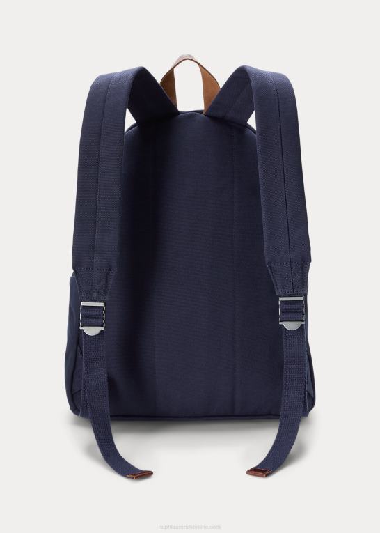 newport flåde Mænd Ralph Lauren polo bear canvas rygsæk Z426B2398