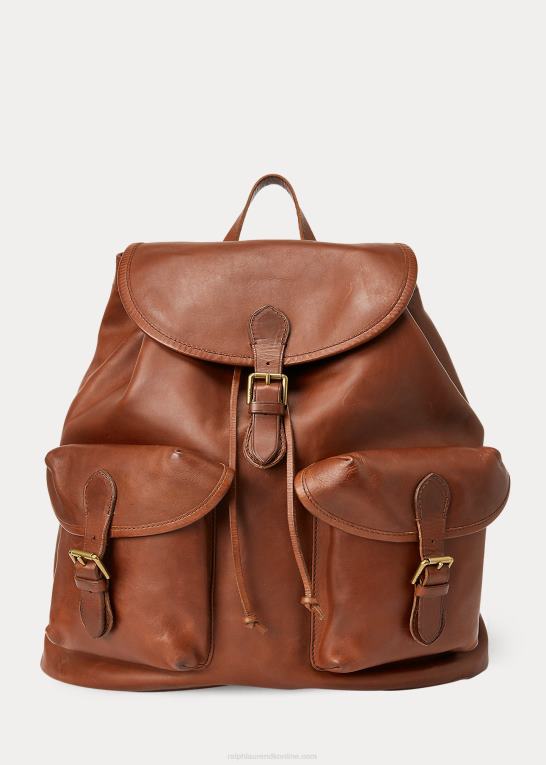 sadel Mænd Ralph Lauren arv læder rygsæk Z426B2333