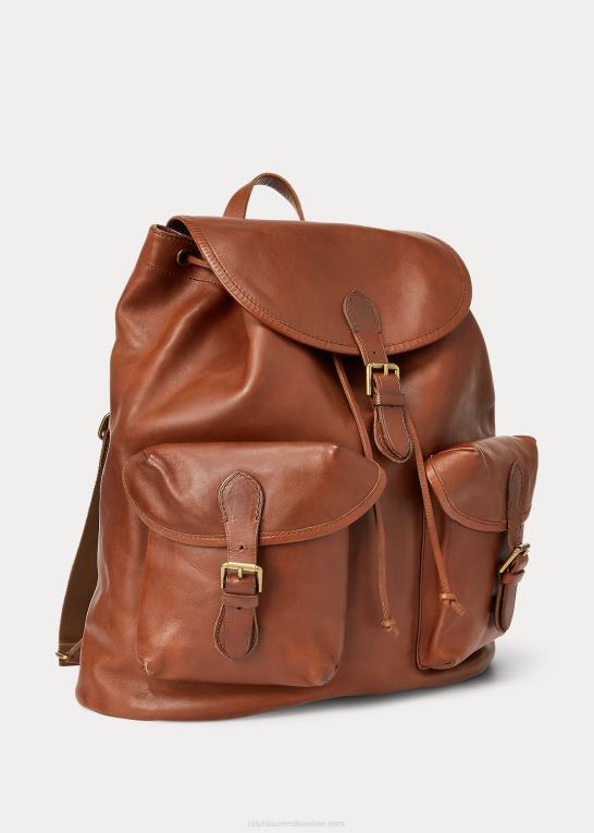 sadel Mænd Ralph Lauren arv læder rygsæk Z426B2333