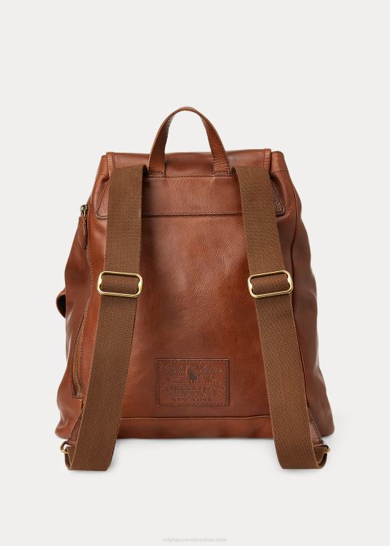 sadel Mænd Ralph Lauren arv læder rygsæk Z426B2333