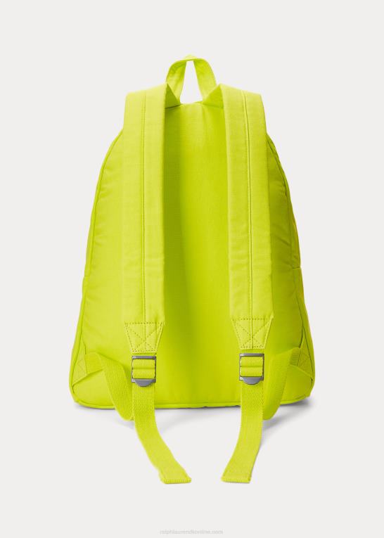 sikkerhedsgul Mænd Ralph Lauren kanvas rygsæk Z426B2391