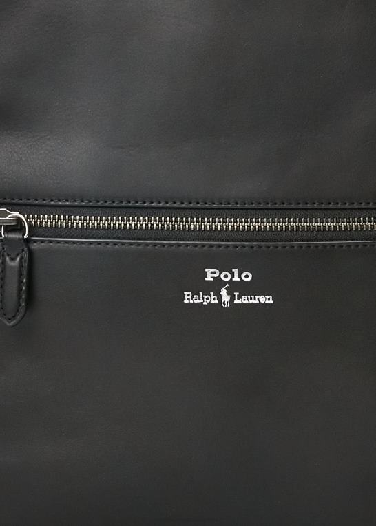 sort Mænd Ralph Lauren læder rygsæk Z426B2237