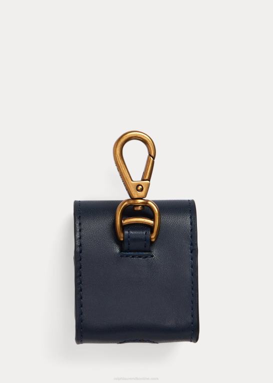 Mænd Ralph Lauren signatur pony læder airpods etui Z426B2344