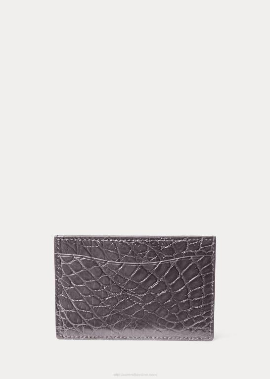 asfalt Mænd Ralph Lauren krokodillekortkasse Z426B9013