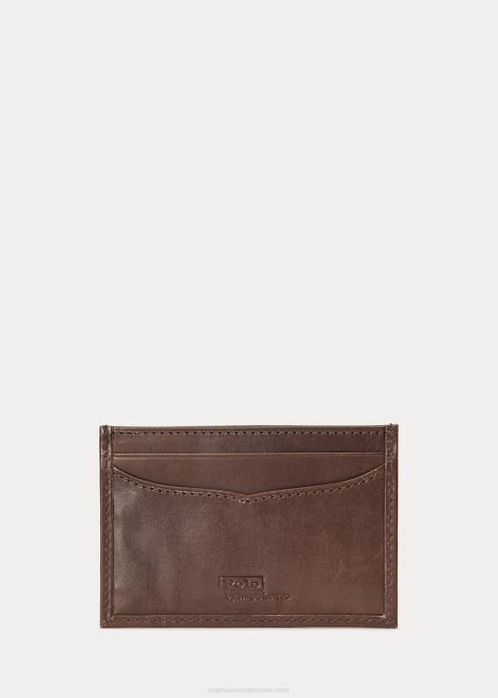 grøn Mænd Ralph Lauren crest nålespids kortetui Z426B2756