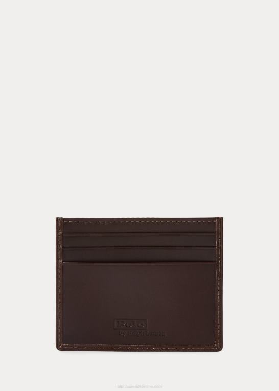 newport flåde Mænd Ralph Lauren etui til rytterlærred og læderkort Z426B2422