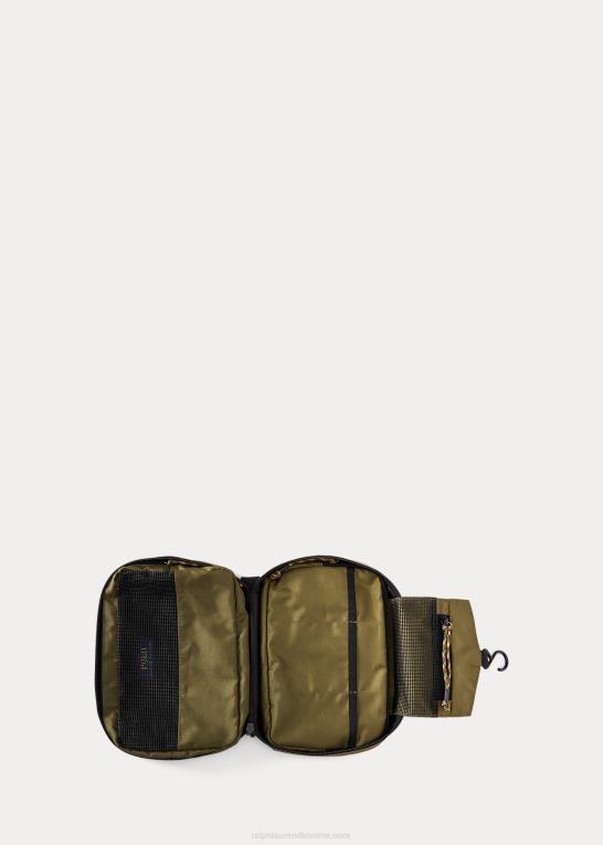 oliven Mænd Ralph Lauren kanvas hængende rejsetaske Z426B2560