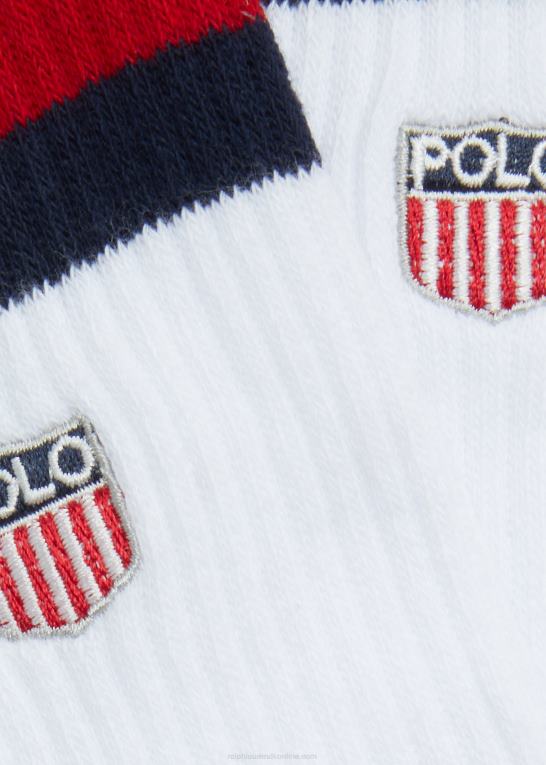 assorteret Mænd Ralph Lauren americana crew sok 3-pak Z426B2315