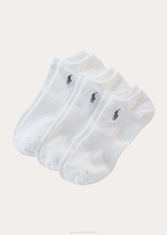 hvid Mænd Ralph Lauren sportssok 3-pak Z426B8808