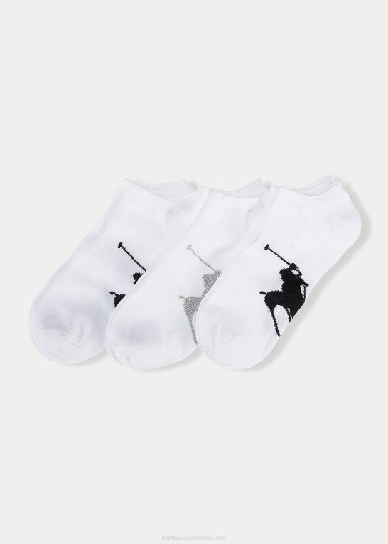 hvid Mænd Ralph Lauren stor ponysok 3-pak Z426B8818
