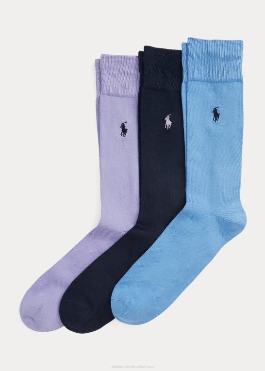 lilla Mænd Ralph Lauren kjole buksesok 3-pak Z426B2330