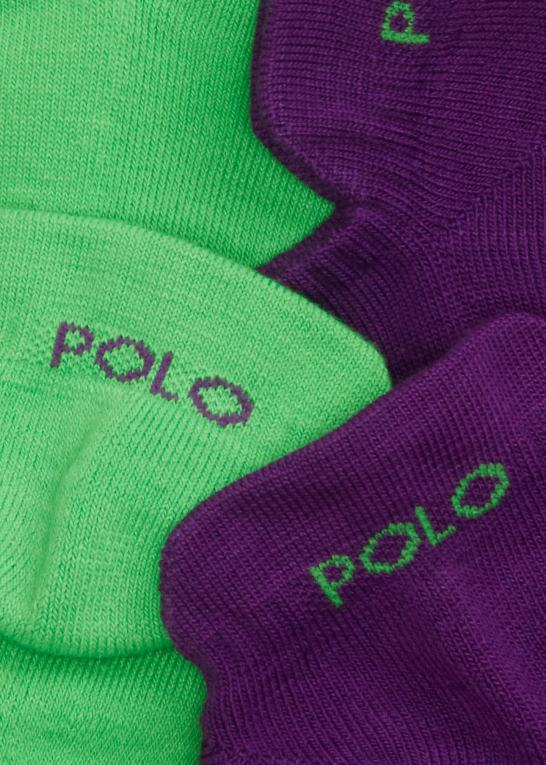 neon Mænd Ralph Lauren logo low-cut sok 6-pack Z426B2306