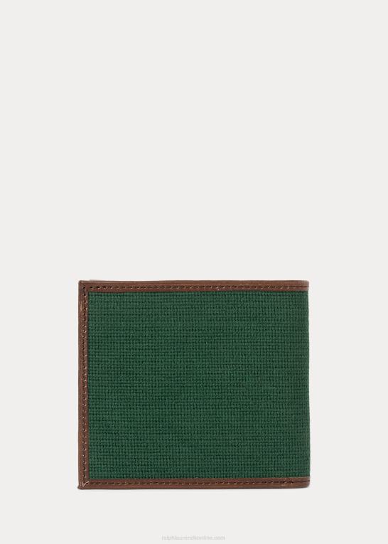 Mænd Ralph Lauren polo bar nålespids billfold pung Z426B2582