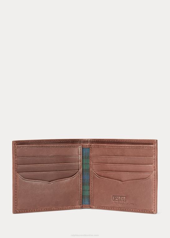 Mænd Ralph Lauren polo bjørn slips-silke billfold pung Z426B8782