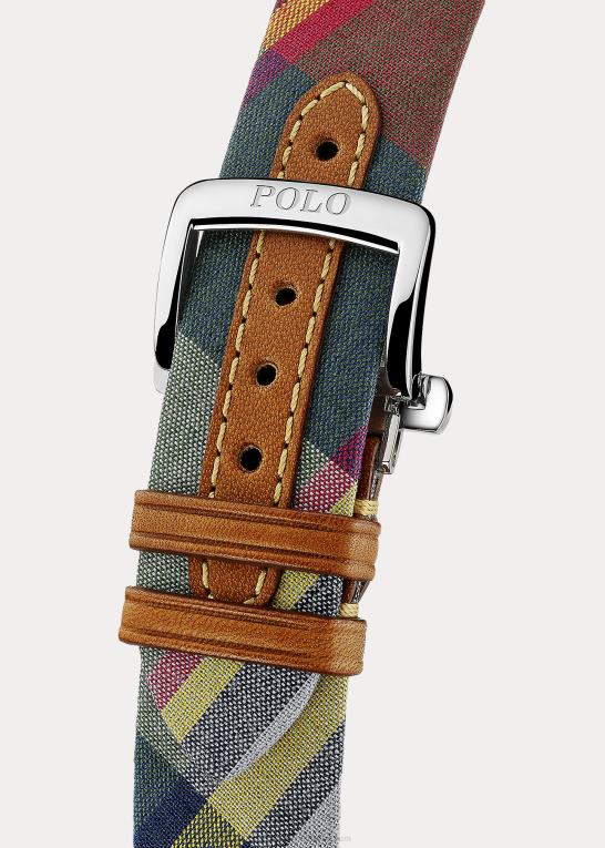 Mænd Ralph Lauren polo ur grøn urskive Z426B9726