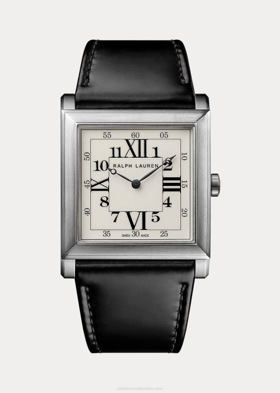 Mænd Ralph Lauren rl867 35 mm hvid urskive Z426B2821