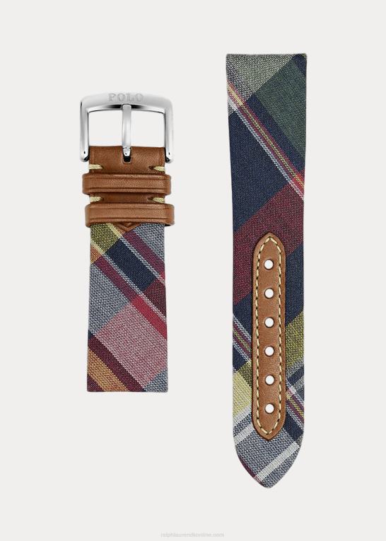 grøn tartan Mænd Ralph Lauren plaid slips silke urrem Z426B2831