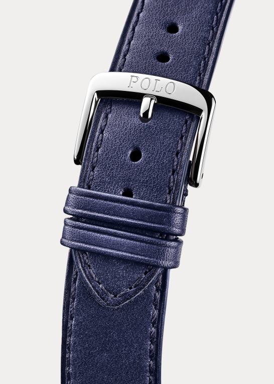 hvid skive Mænd Ralph Lauren ralph & ricky bear stål 38 mm ur Z426B2797