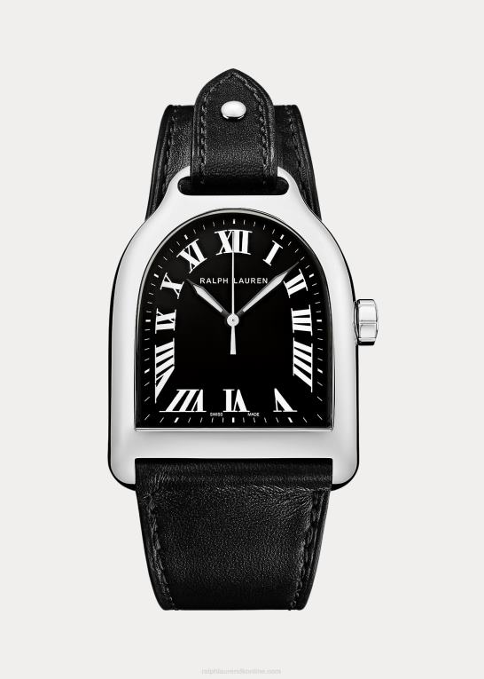 sort skive Mænd Ralph Lauren stort stål Z426B2810