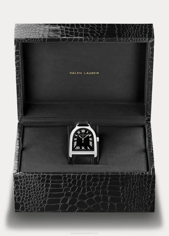 sort skive Mænd Ralph Lauren stort stål Z426B2810