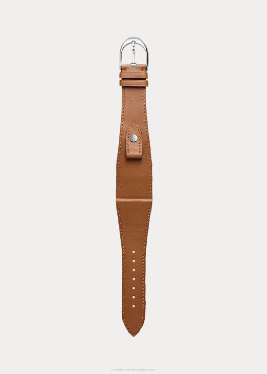 tan Mænd Ralph Lauren stor stigbøjle kalveskindsrem Z426B2852