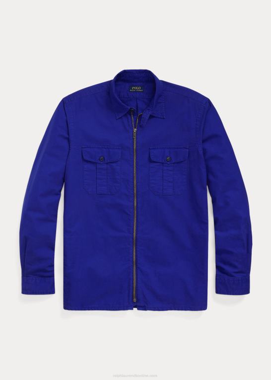 by kgl Mænd Ralph Lauren beklædningsfarvet oxford overtrøje Z426B1347