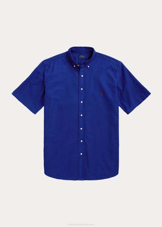 by kgl Mænd Ralph Lauren beklædningsfarvet oxford skjorte Z426B1875