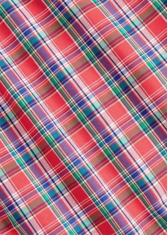 dyb pink/royal multi Mænd Ralph Lauren klassisk pasform plaid præstationsskjorte Z426B8668