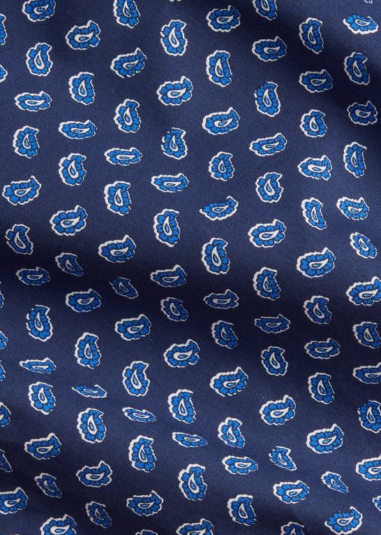 gansett foulard Mænd Ralph Lauren klassisk pasform foulard stretch poplin skjorte Z426B1157