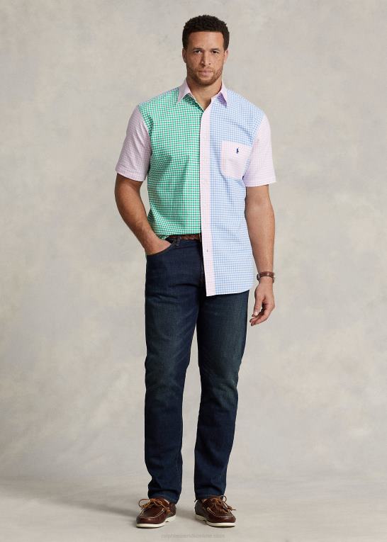 gingham funshirt Mænd Ralph Lauren Gingham sjov skjorte Z426B1560