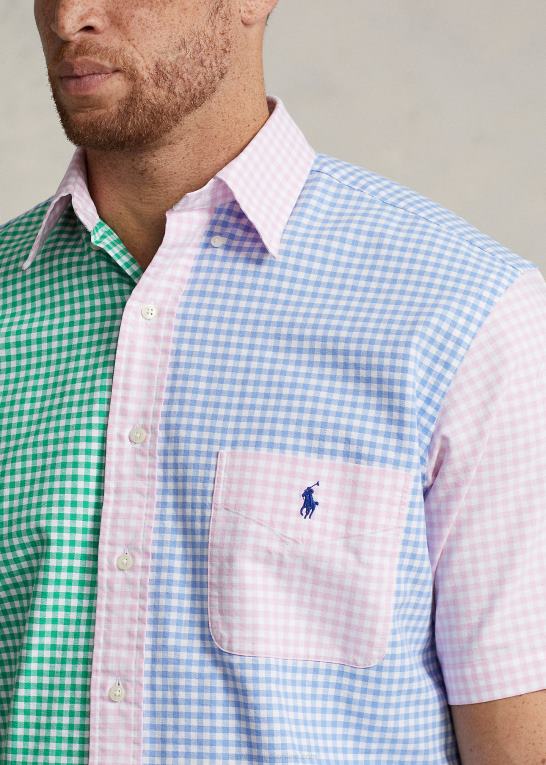 gingham funshirt Mænd Ralph Lauren Gingham sjov skjorte Z426B1560