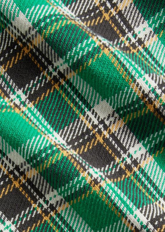 grøn multi Mænd Ralph Lauren klassisk pasform plaid flannel arbejdsskjorte Z426B8531