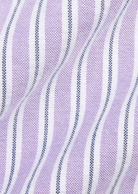 hampton lilla/marine multi Mænd Ralph Lauren klassisk pasform stribet oxford skjorte Z426B8418