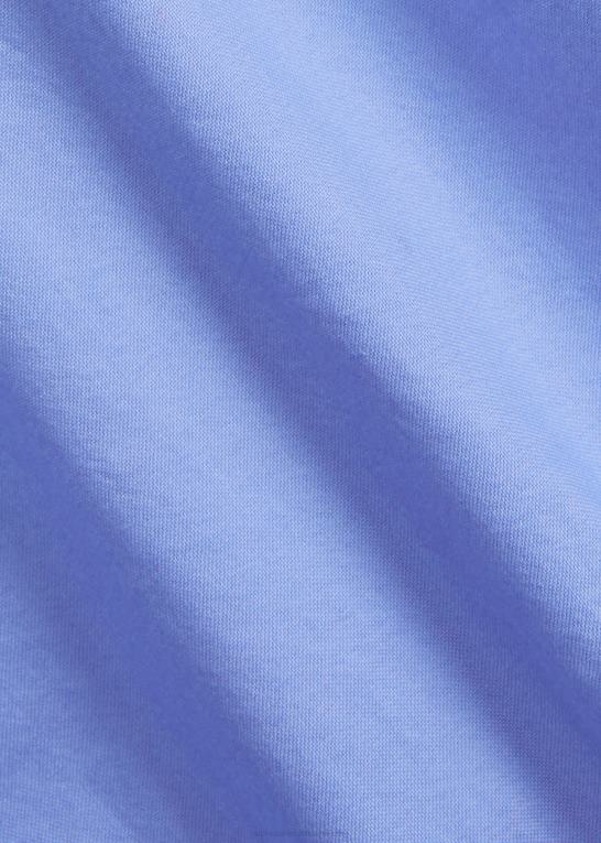 havneø blå Mænd Ralph Lauren beklædningsfarvet oxford skjorte Z426B1515