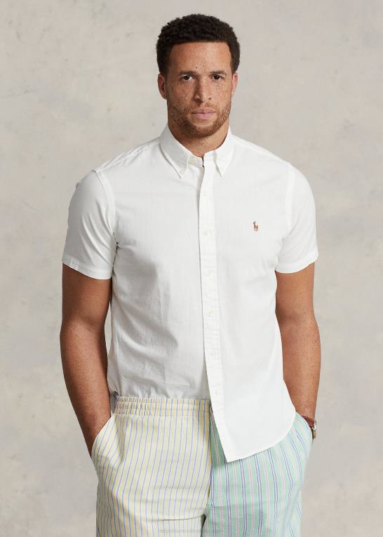 hvid Mænd Ralph Lauren chambray skjorte Z426B1431