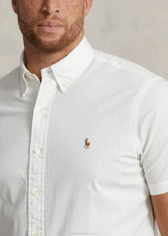 hvid Mænd Ralph Lauren chambray skjorte Z426B1431