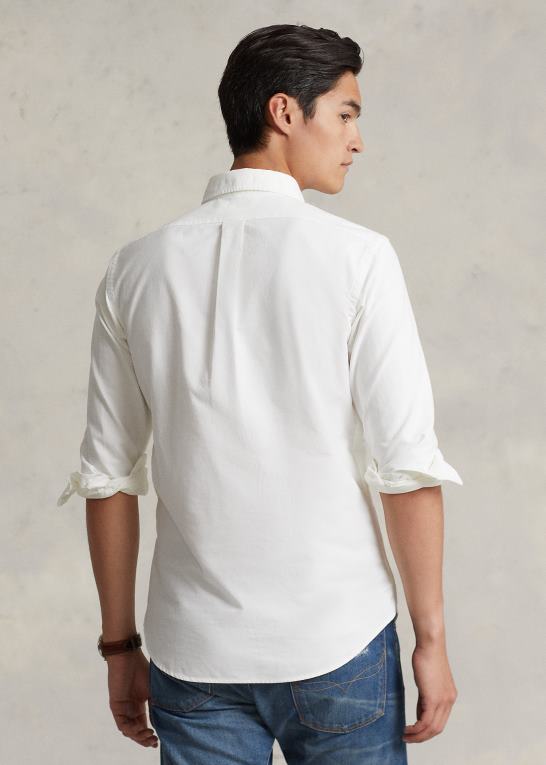 hvid Mænd Ralph Lauren den ikoniske oxford skjorte - alle passer Z426B8369