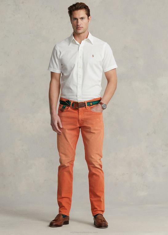 hvid Mænd Ralph Lauren klassisk pasform chambray skjorte Z426B832