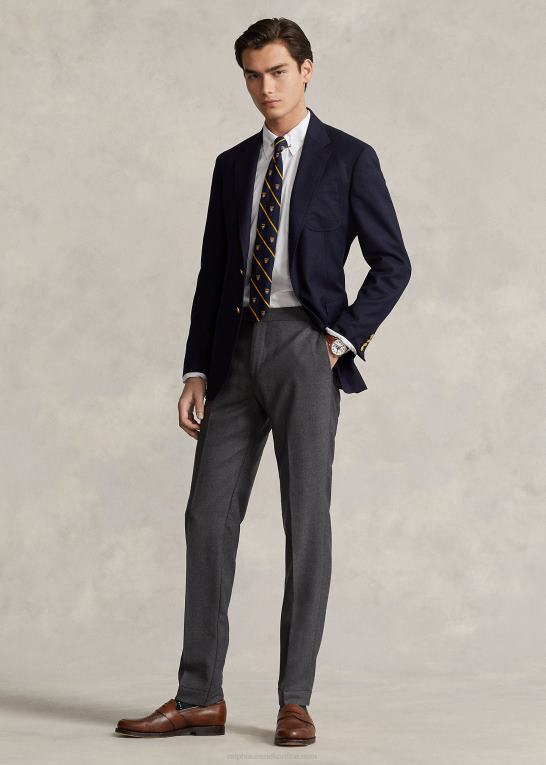 hvid Mænd Ralph Lauren klassisk pasform fjervægt twill skjorte Z426B804