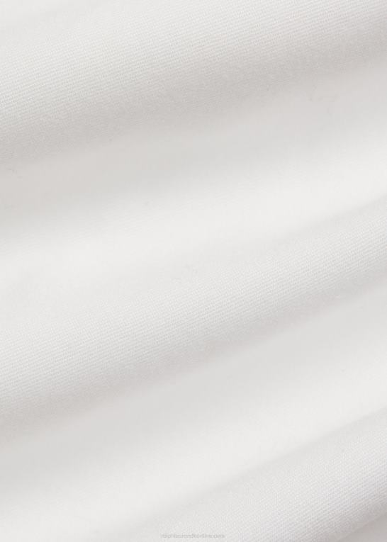 hvid Mænd Ralph Lauren klassisk pasform fjervægt twill skjorte Z426B804