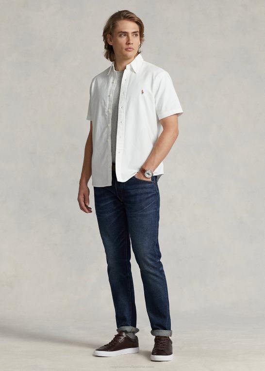 hvid Mænd Ralph Lauren klassisk pasform oxford skjorte Z426B654