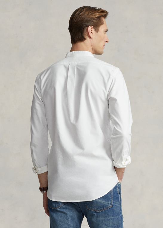 hvid Mænd Ralph Lauren klassisk pasform oxford skjorte Z426B760