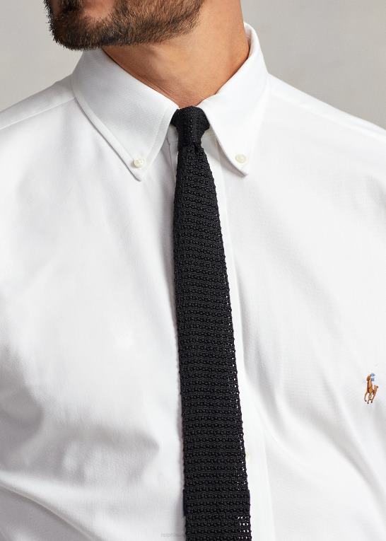 hvid Mænd Ralph Lauren ydeevne stretch oxford skjorte Z426B1446