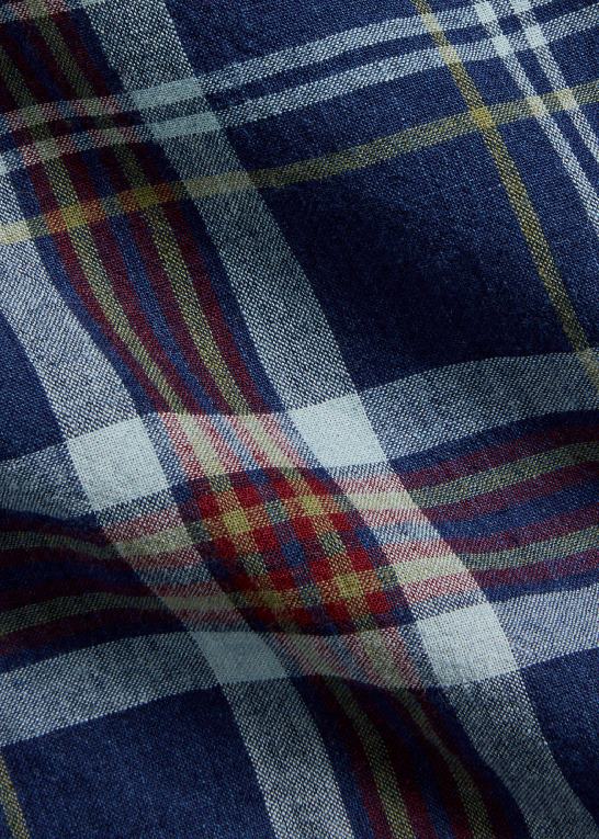 indigo/rød multi Mænd Ralph Lauren klassisk pasform madras skjorte Z426B8517