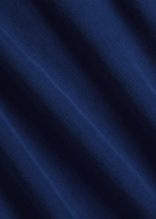 indigo tekstur Mænd Ralph Lauren popover arbejdsskjorte i klassisk pasform Z426B1164