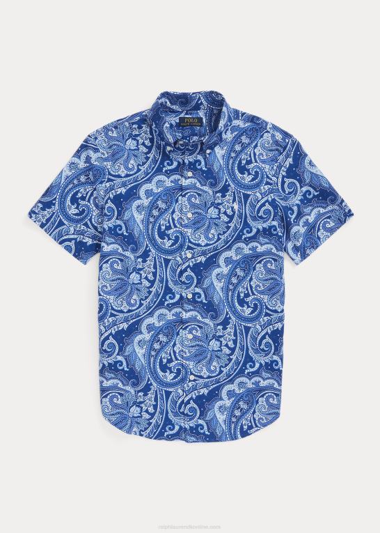 jerry paisley Mænd Ralph Lauren klassisk pasform paisley oxford skjorte Z426B621