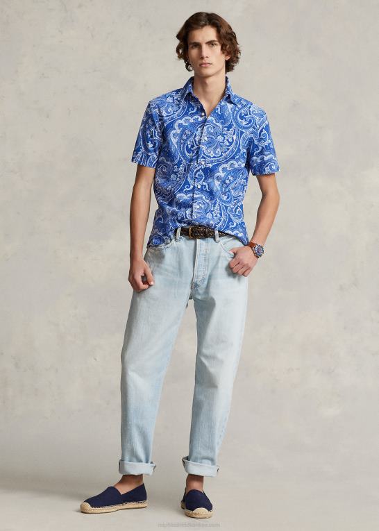 jerry paisley Mænd Ralph Lauren klassisk pasform paisley oxford skjorte Z426B621